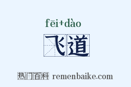 飞道是什么意思的图片